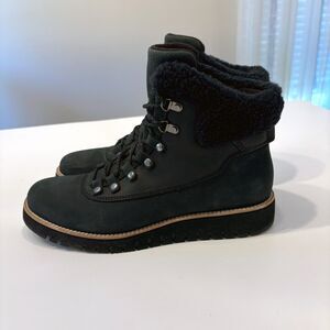 Cole Haan Women's GrandeExplore Dark Green Waterproof Hiking Boots‎ US Size 9 B